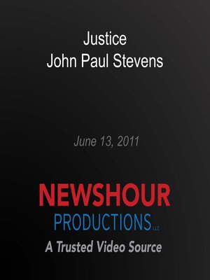 cover image of Justice John Paul Stevens